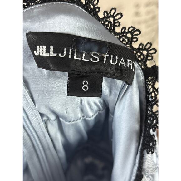 B1 Jill Jill Stuart Lace Dress Womens 8 Cocktail Wedding Bridgerton  Romantic - Picture 11 of 11